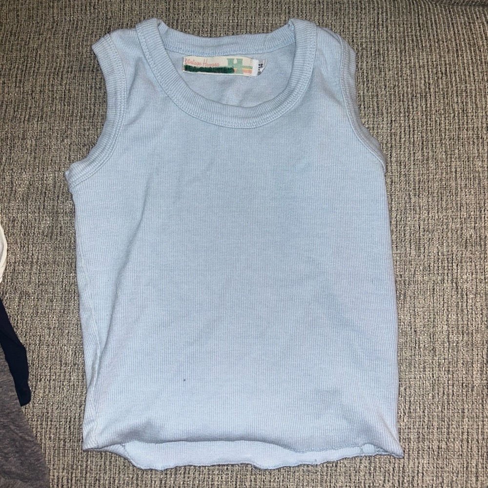 Lot of short sleeve and tank tops for girls size 8 - Picture 4 of 16
